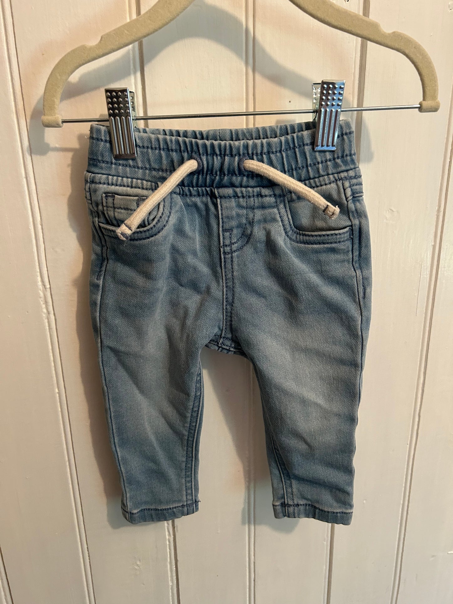 Primark 3/6m light wash jeans