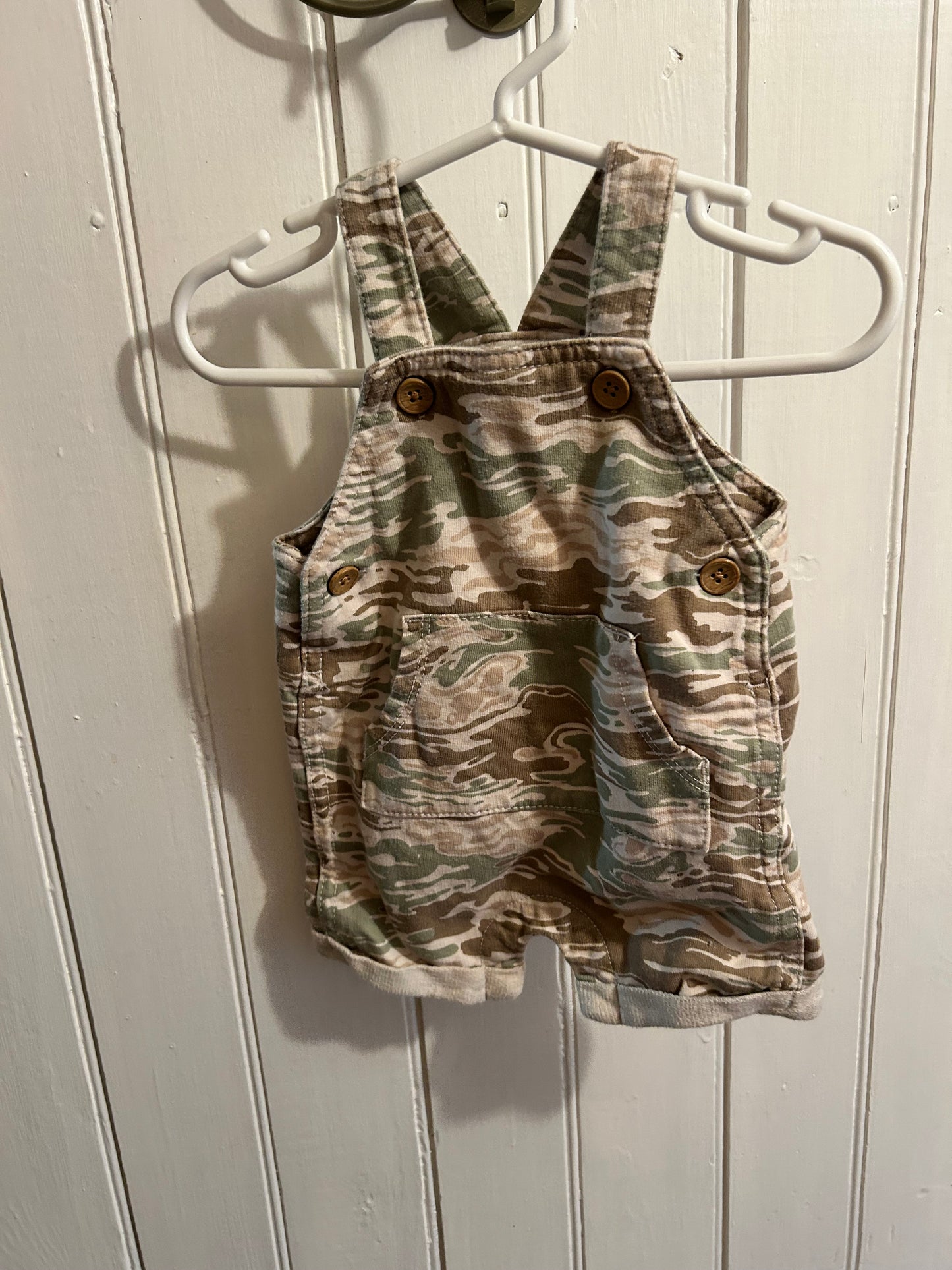 Carters 6m camo overalls