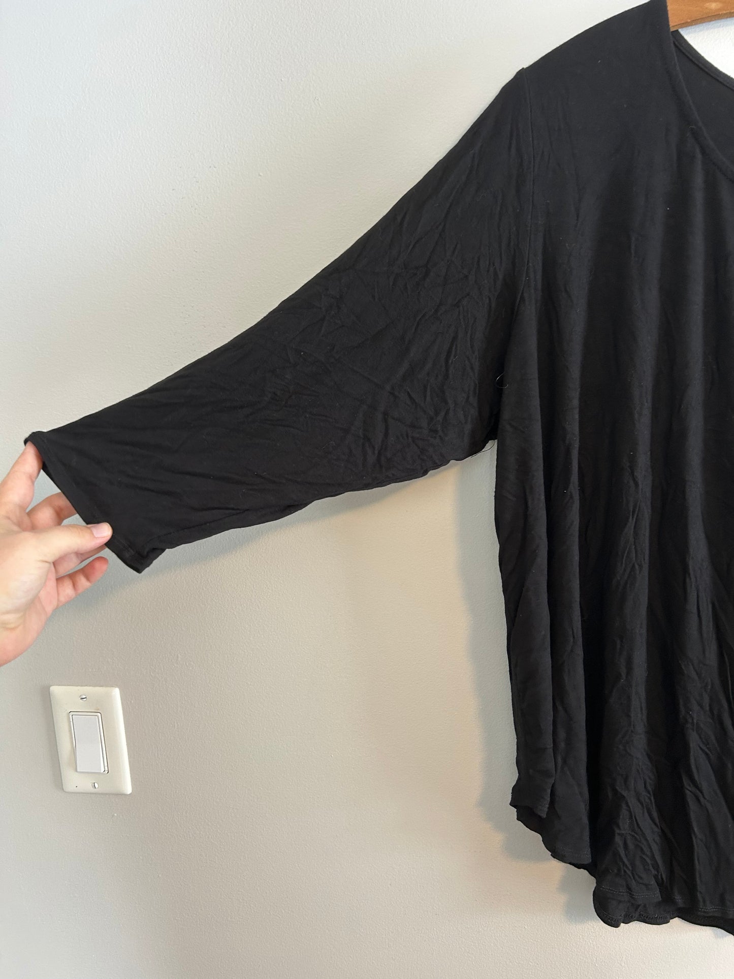 Philosophy 2x black long sleeve shirt