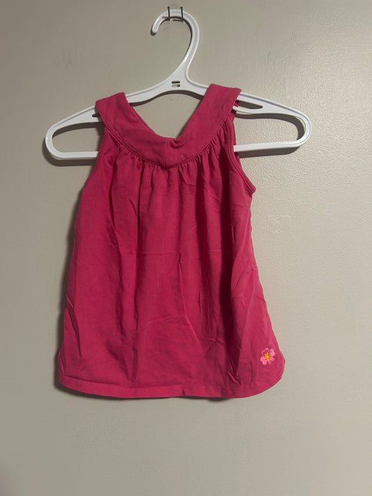Joe fresh 2t pink vneck tank top