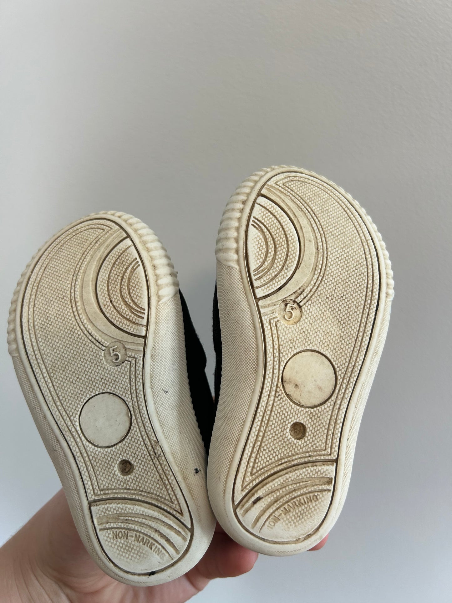 George infant 5 black sneakers