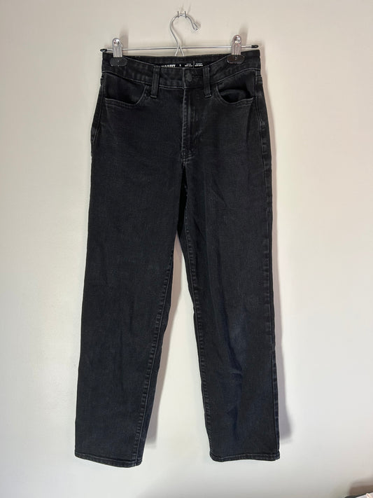 Old navy women’s 2 black denim loose cut jeans