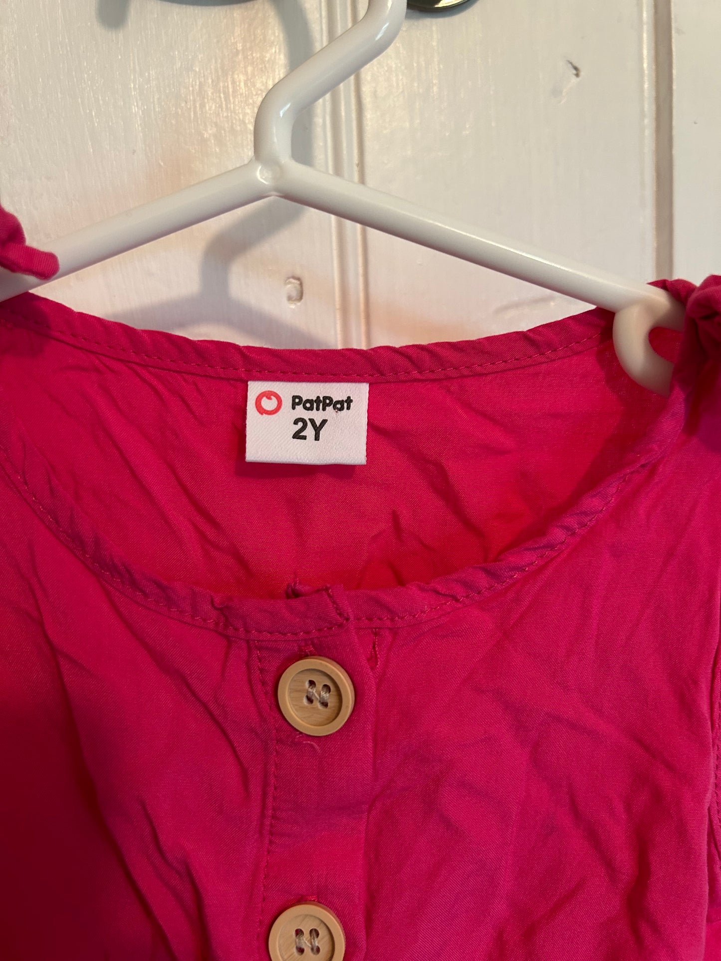 Patpat 2t pink romper