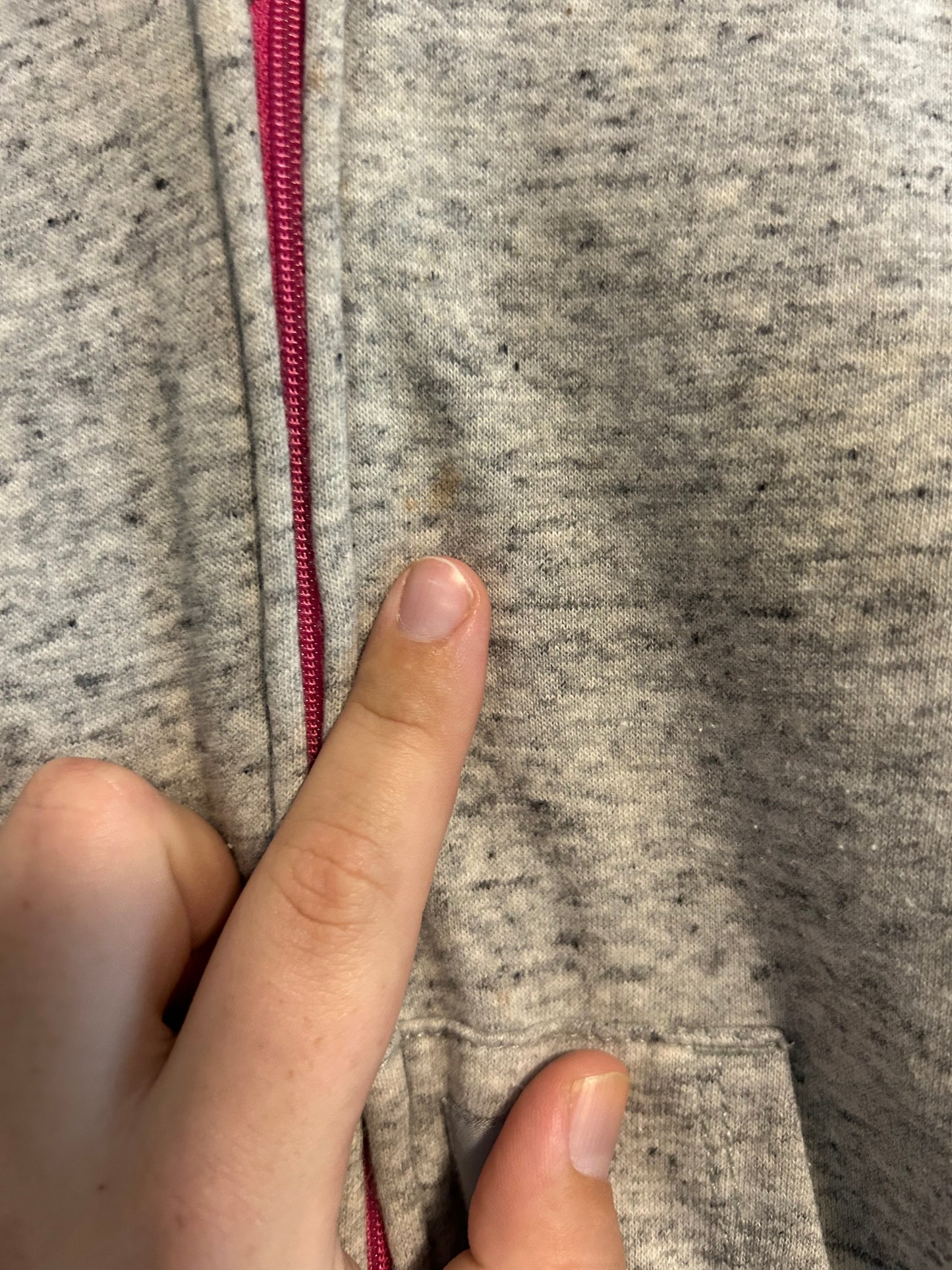 Carhartt 9m grey hooded sweater romper