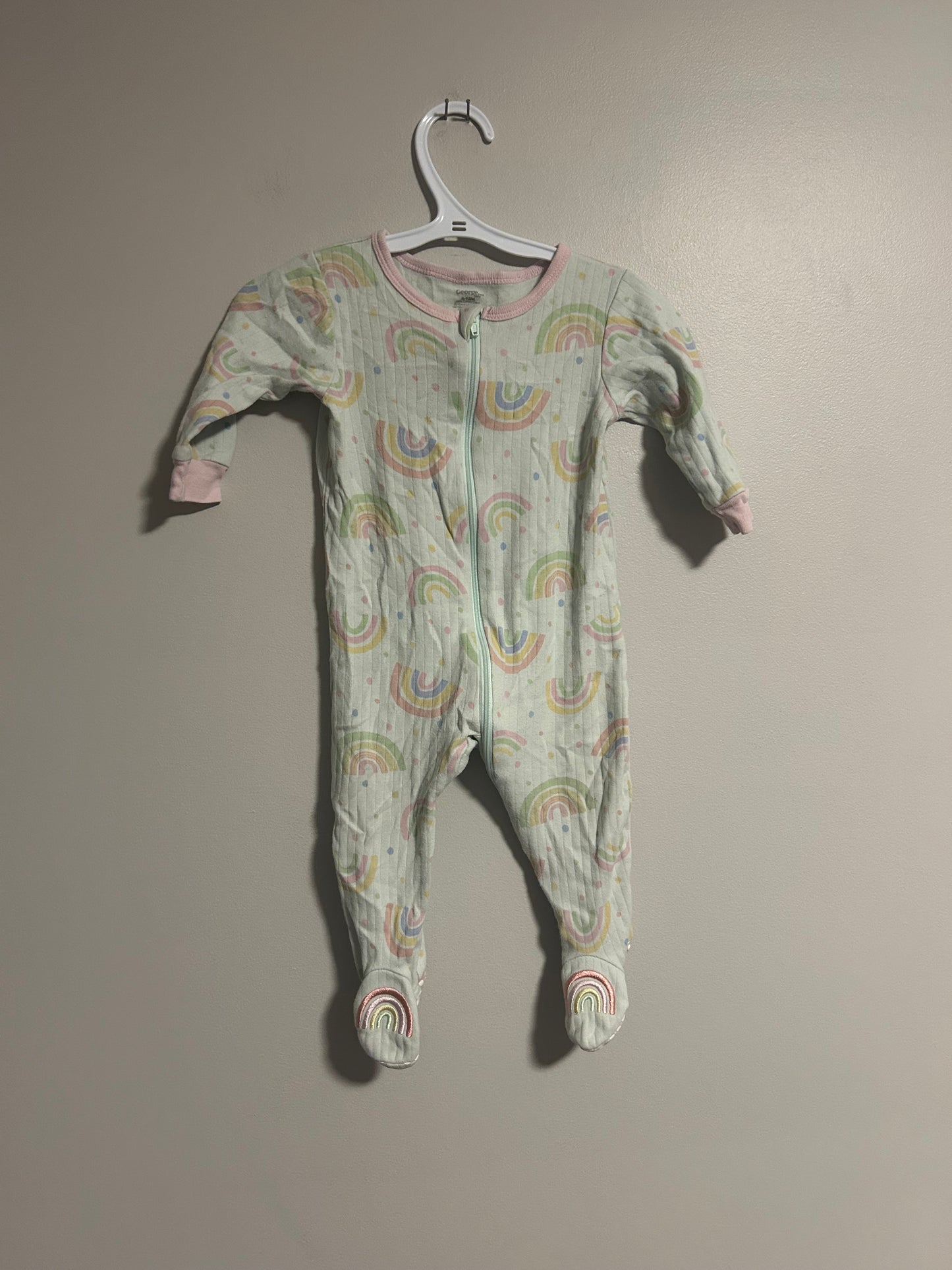 George 6/12m rainbow sleeper