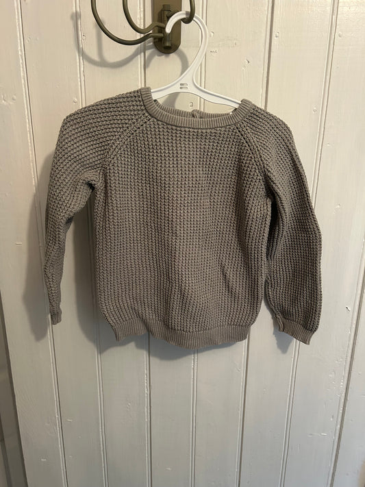 H&M 3t grey knit sweater