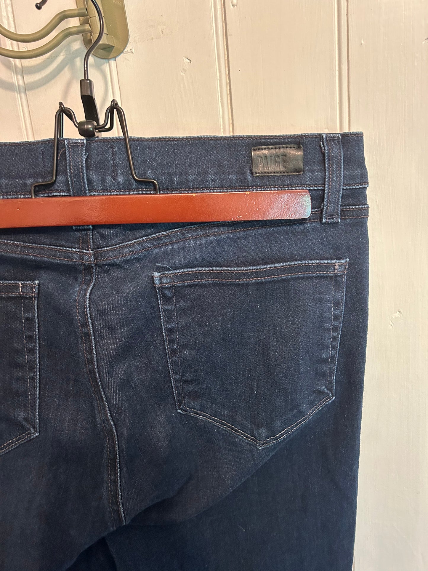 Paige denim 30 dark wash skinny jeans