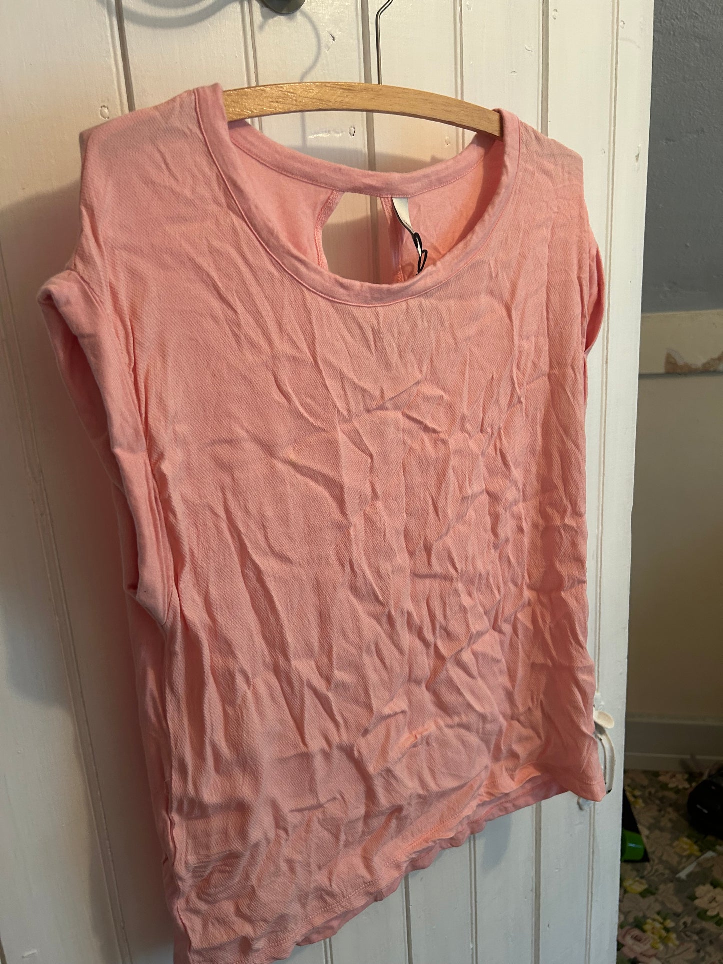 Soyaconcept medium pink cutout blouse