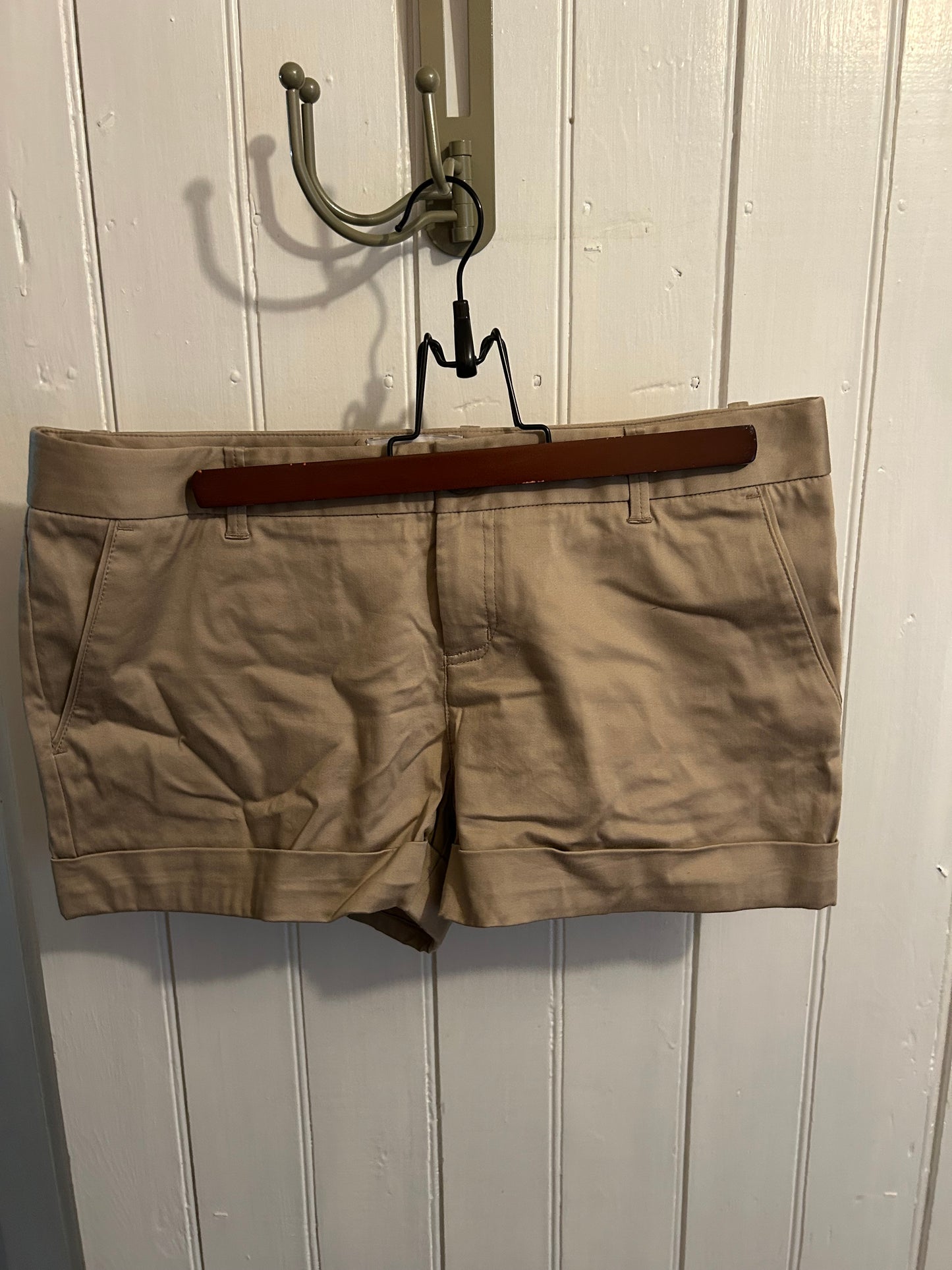Talula Aritzia 8 tan shorts