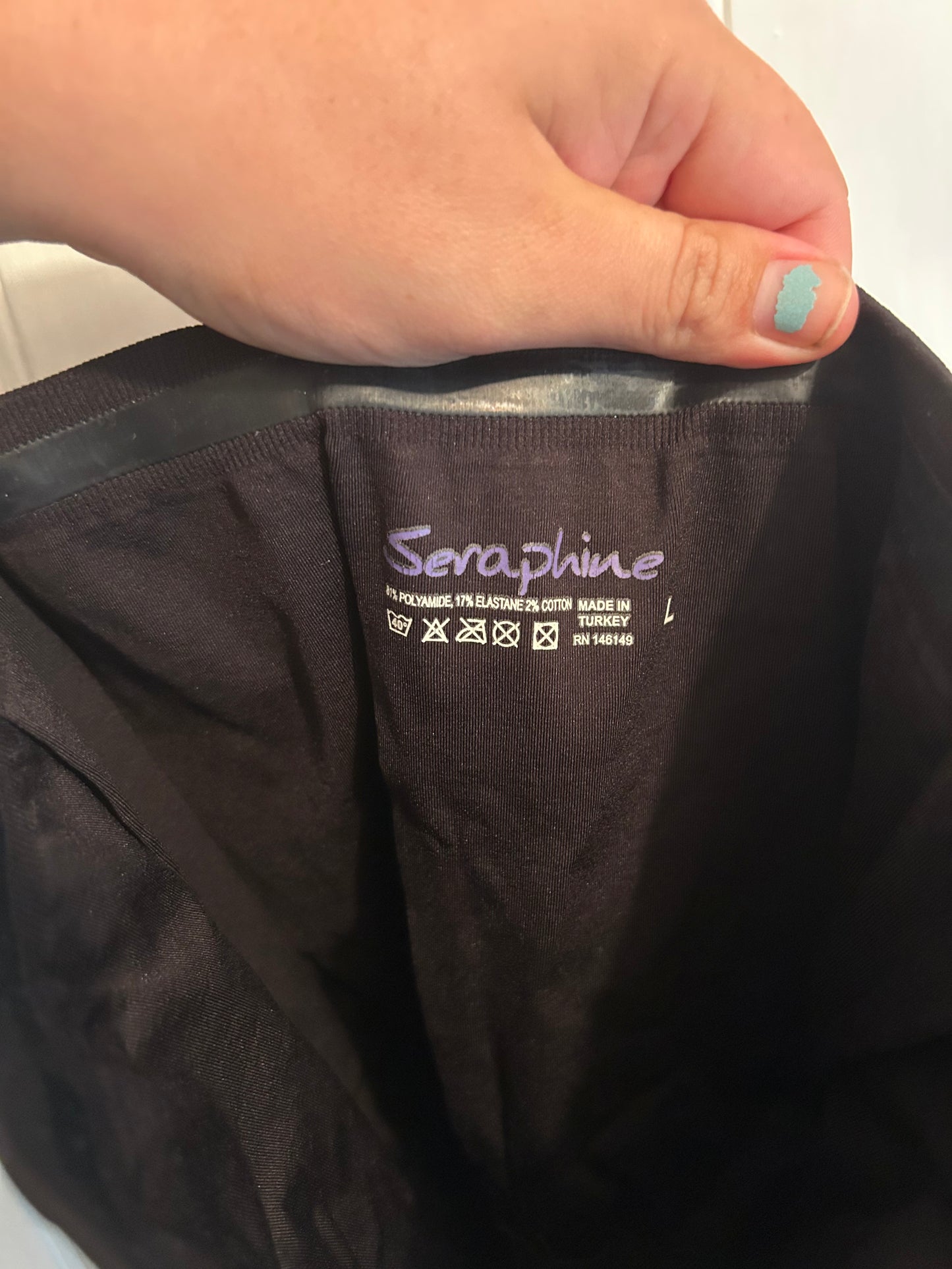 Seraphine large post partum tummy slimming leggings