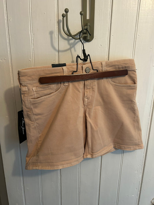 NEW Mavi 28 pinkish-tan low rise denim shorts