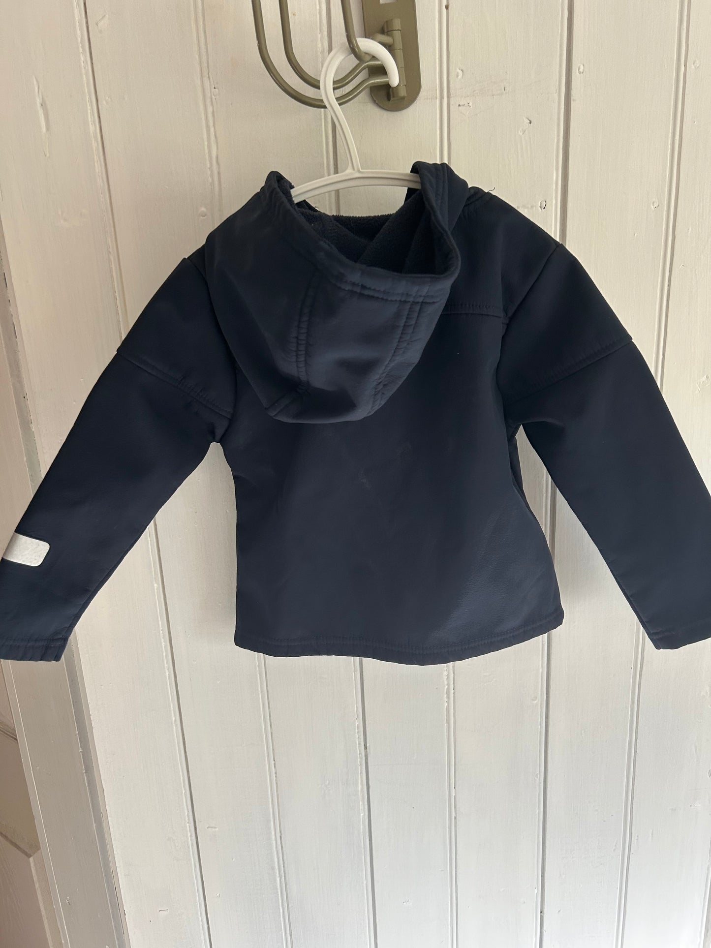 MickMack 3t navy blue soft shell jacket
