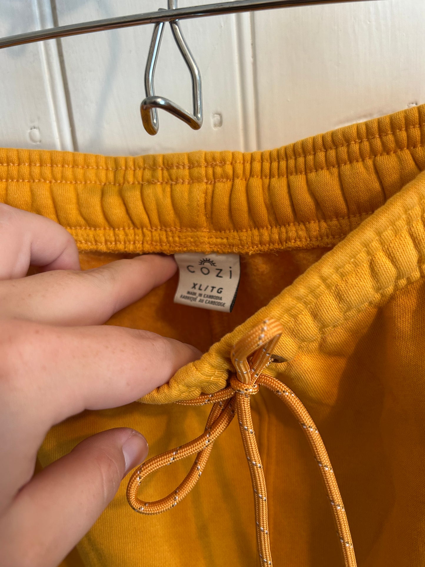 Cozi xl yellow sweatpants