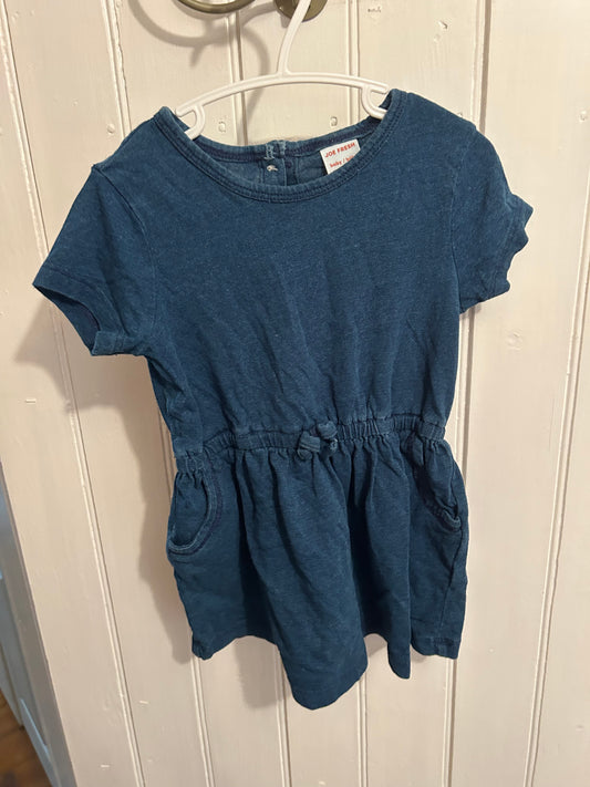 Joe fresh 18/24m denim dress