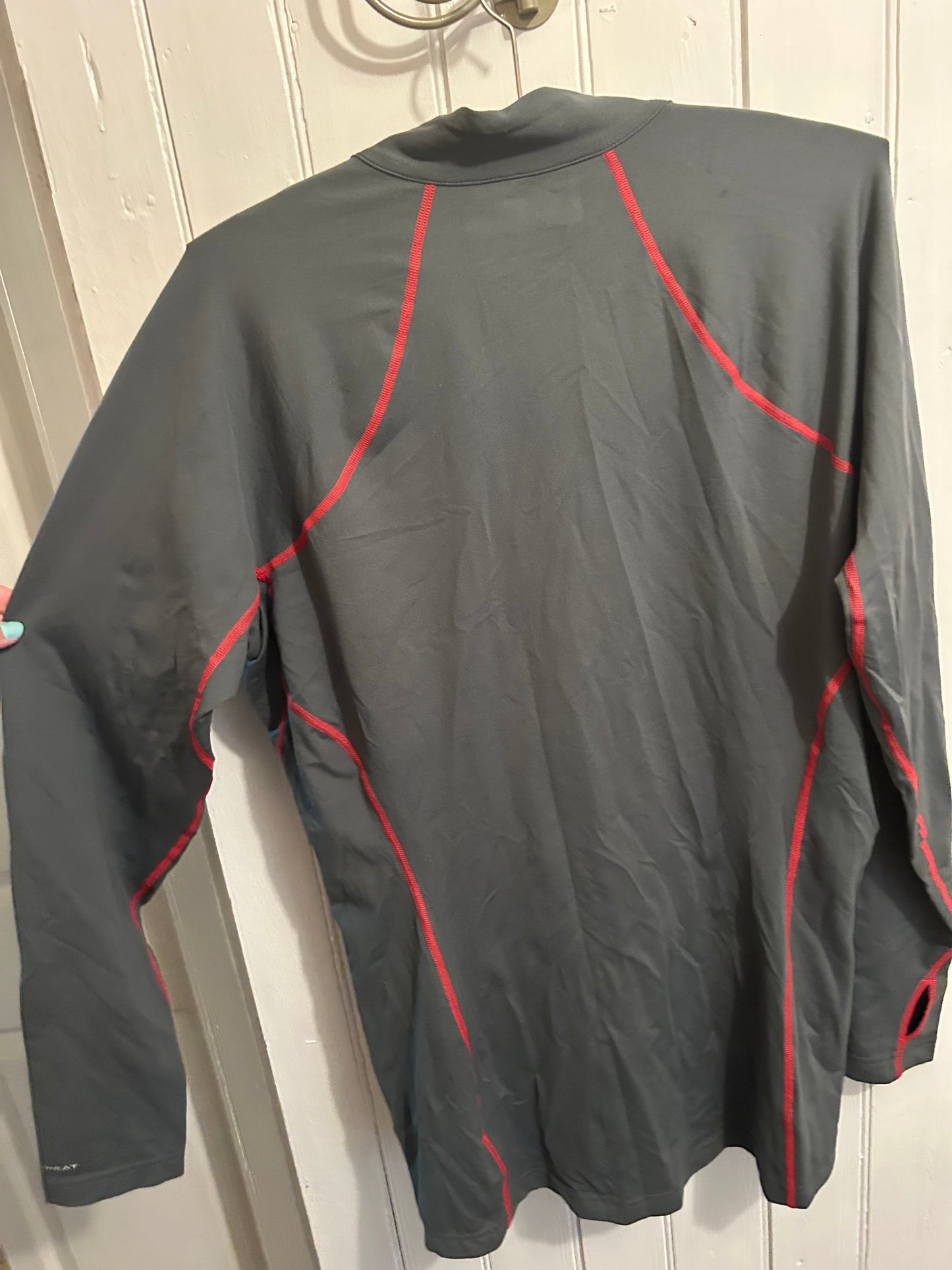 Columbia Xxl grey quarter zip sweater
