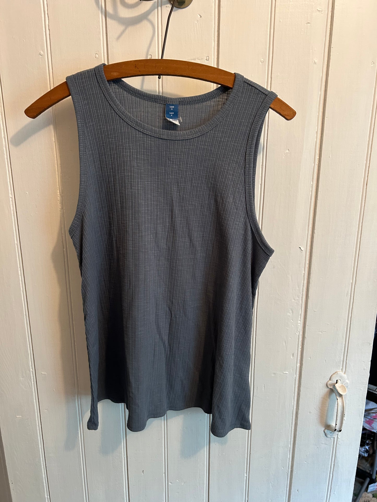 Old navy small blue ribbed tank top