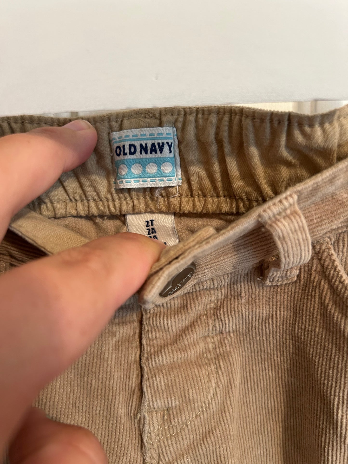 Old navy 2t brown corduroy pants