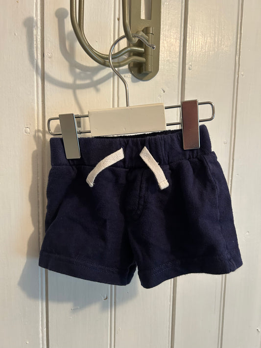 Gerber 0/3m black shorts