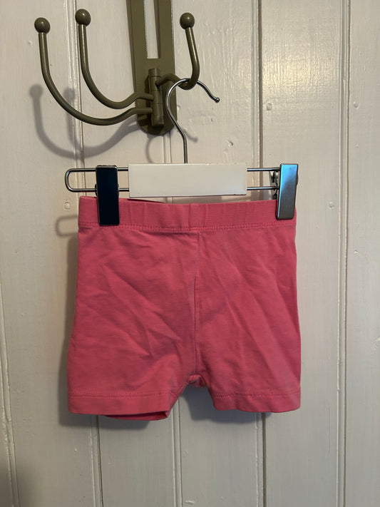 Joe fresh 3/6m pink bike shorts