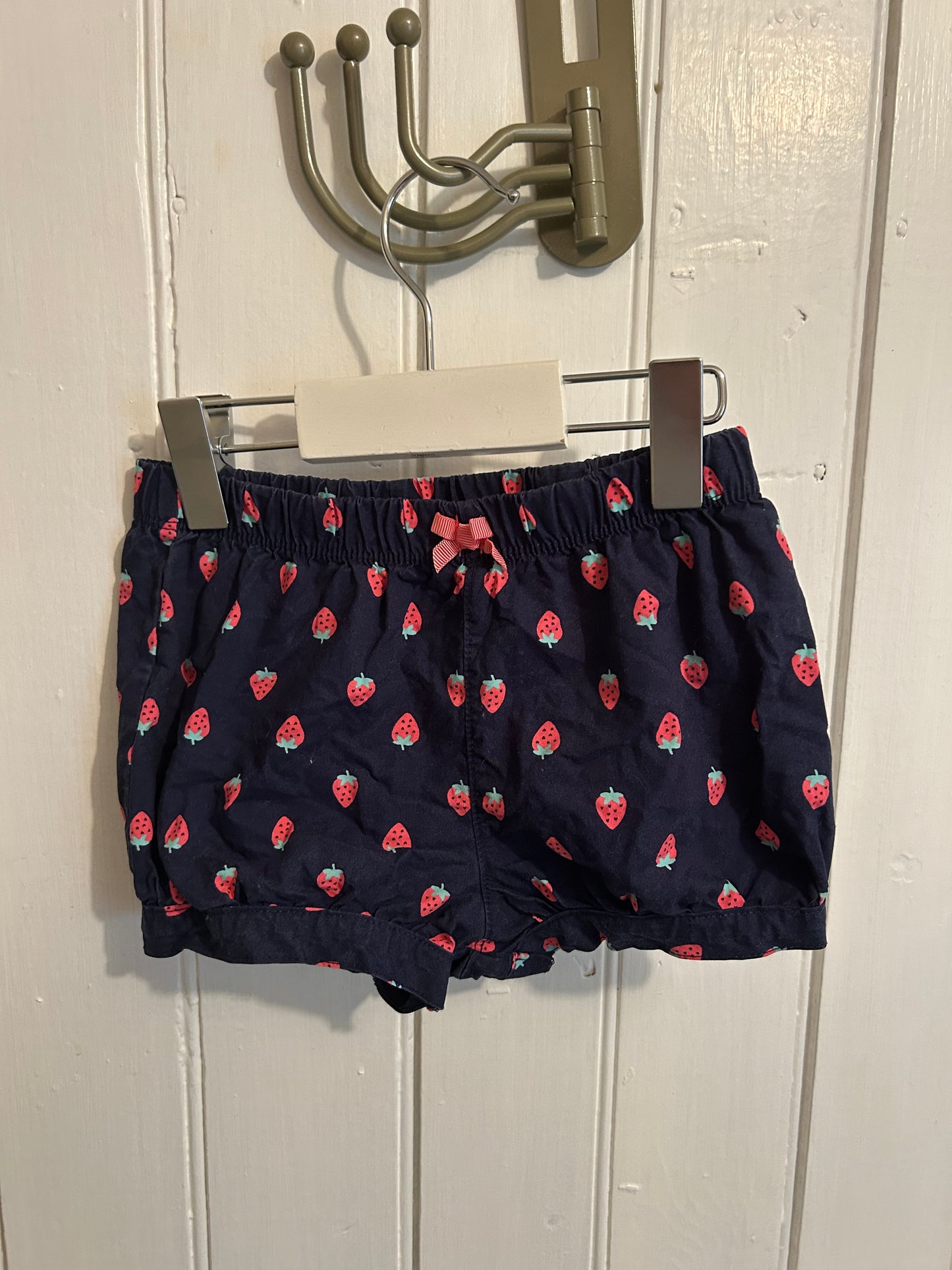 Carters 24m blue & pink strawberry shorts