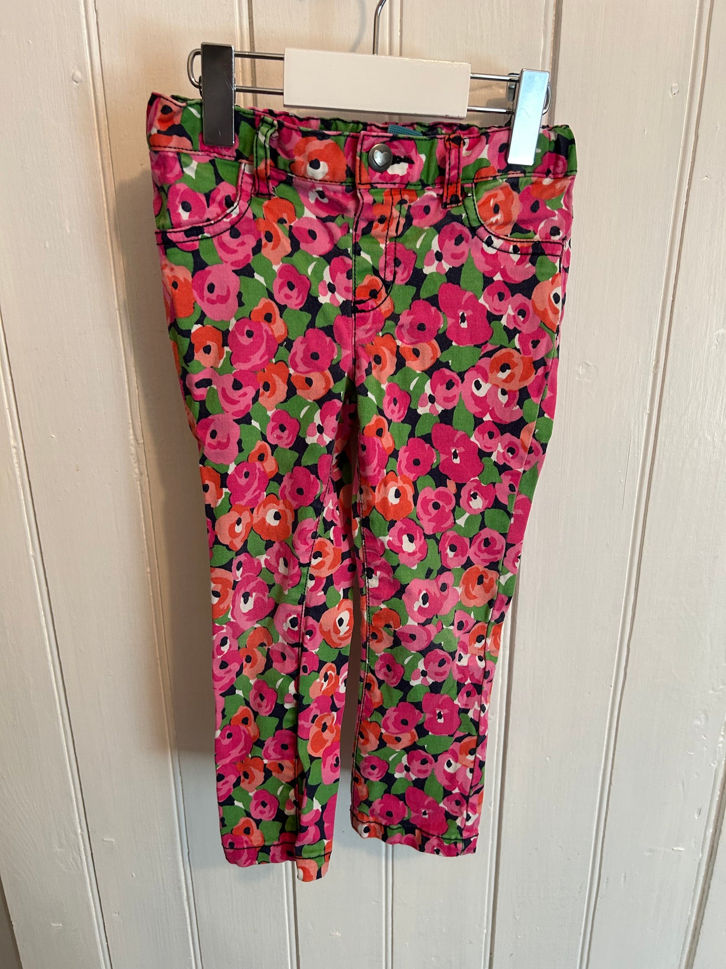 The children’s place 3t pink floral jeans