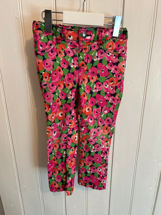 The children’s place 3t pink floral jeans