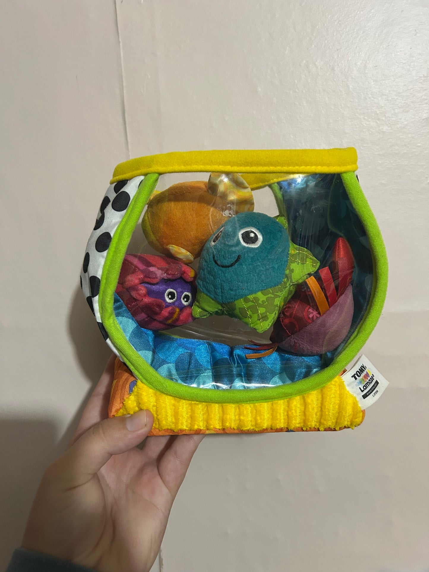Tomy Lamaze fish bowl plush toy