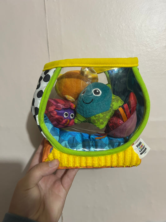 Tomy Lamaze fish bowl plush toy