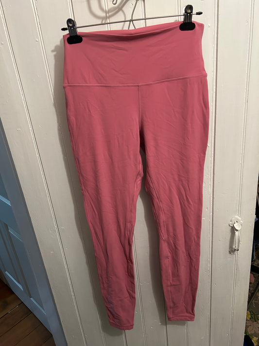 Lululemon 10 TALL pink leggings