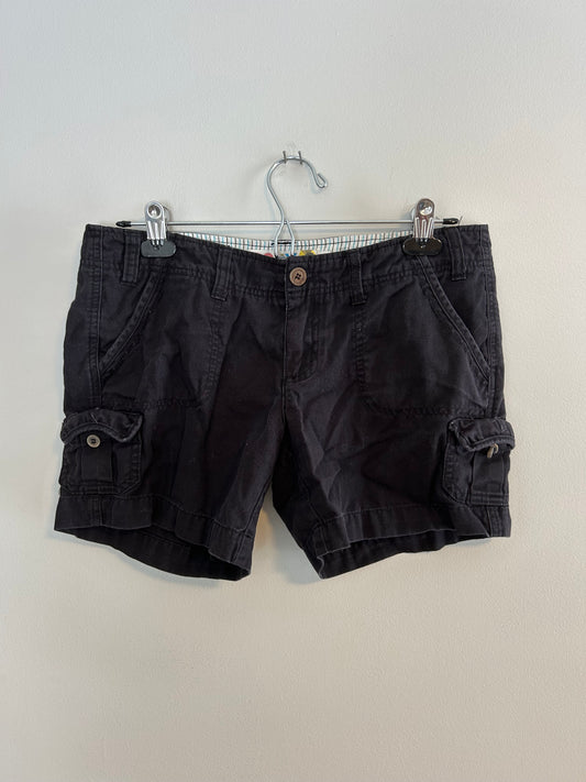 Roxy juniors 7 black shorts