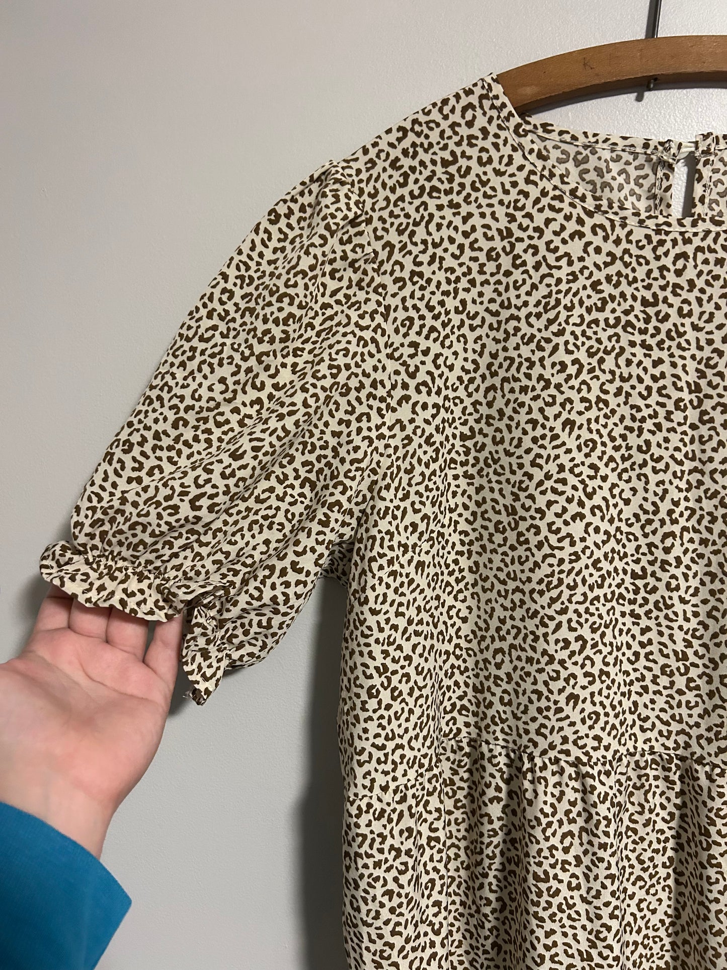 Shein large cheetah dress