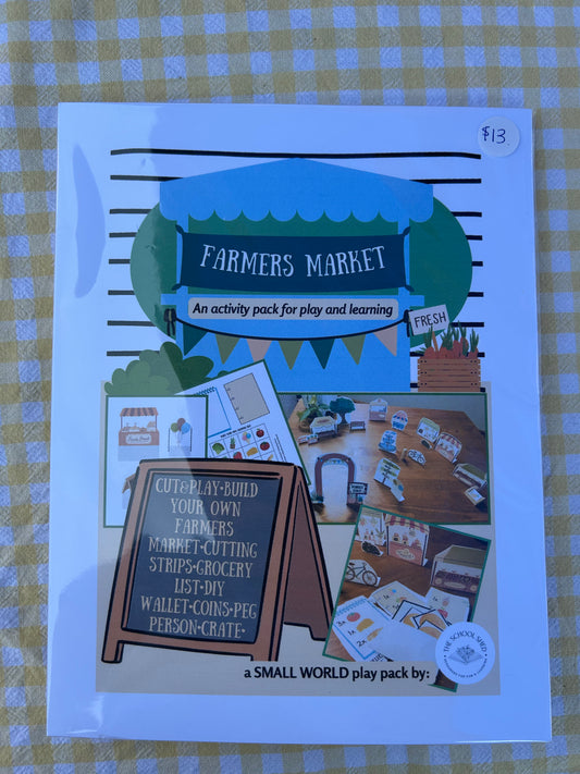 Farmers Market activity pack