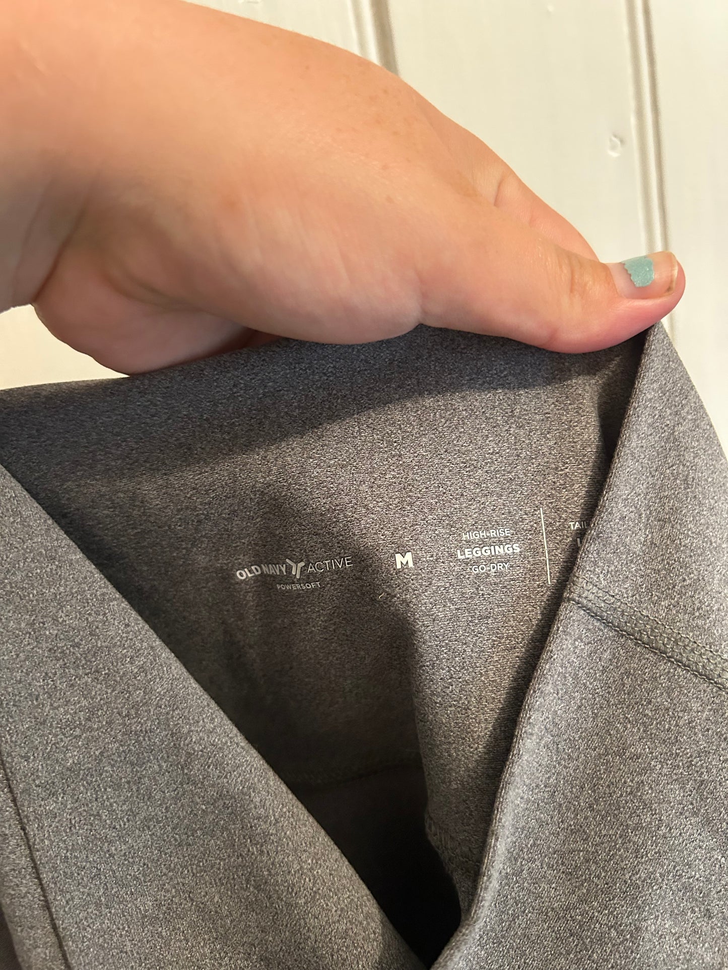 Old navy maternity medium grey athletic leggings