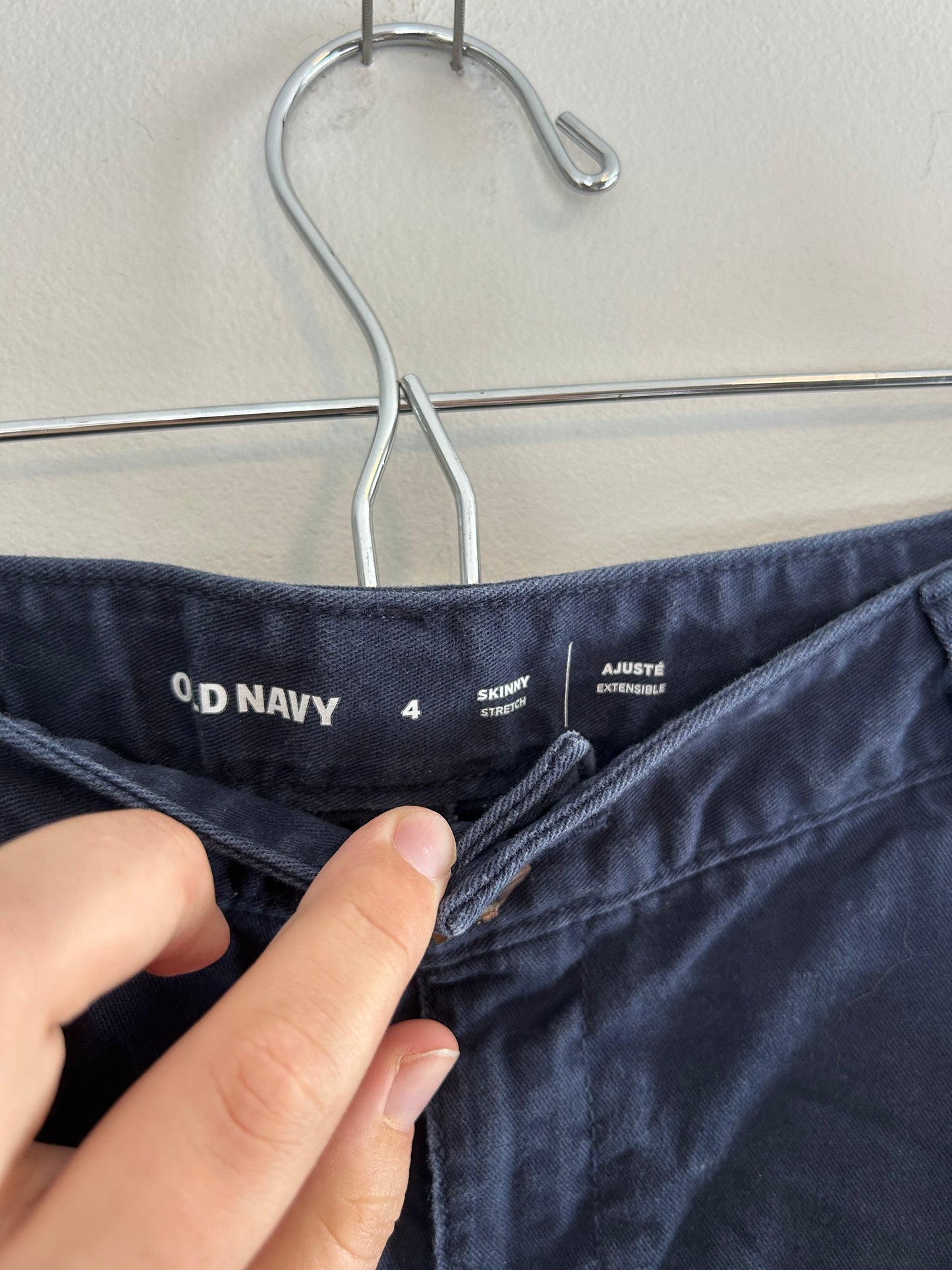 Old navy 4 navy blue skinny jeans