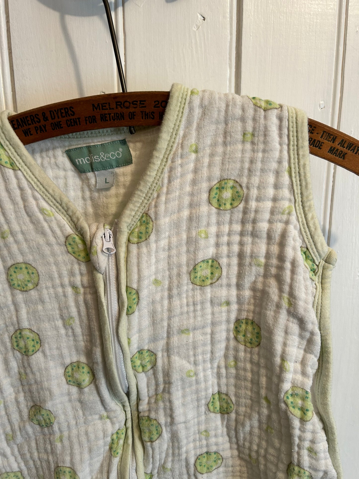 Molis & co 12/24m kiwi bamboo sleep sack