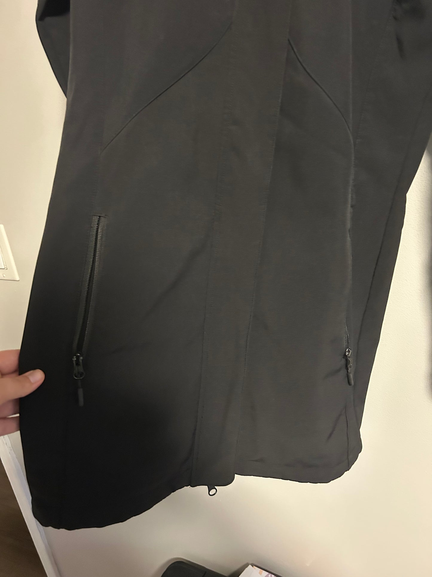 Mckinley xs black fleece lined soft shell jacket