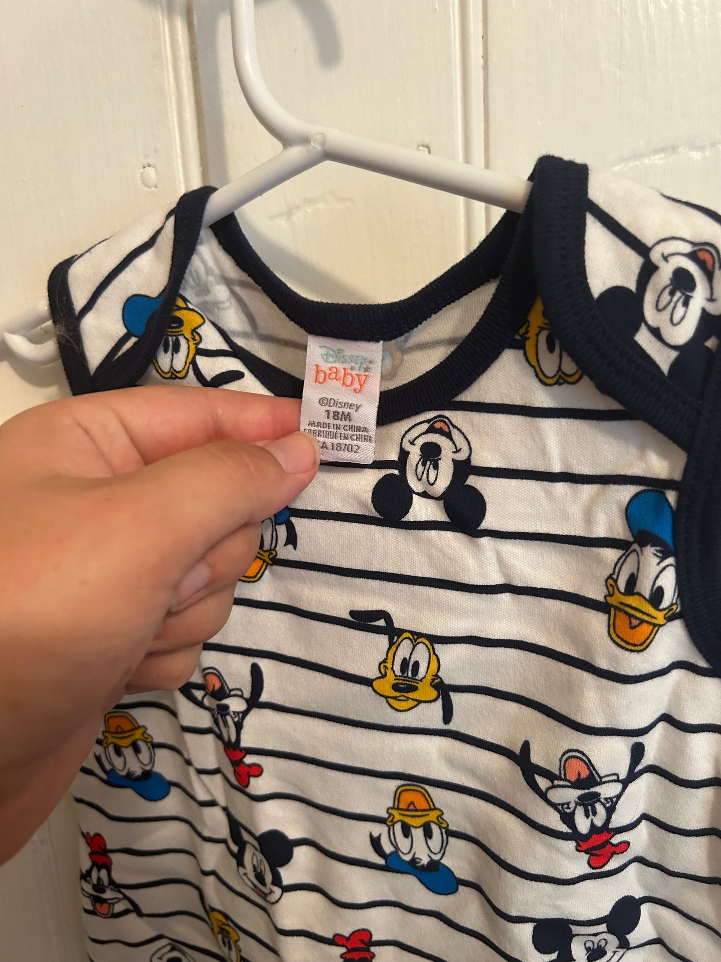 NEW Disney 18m character romper