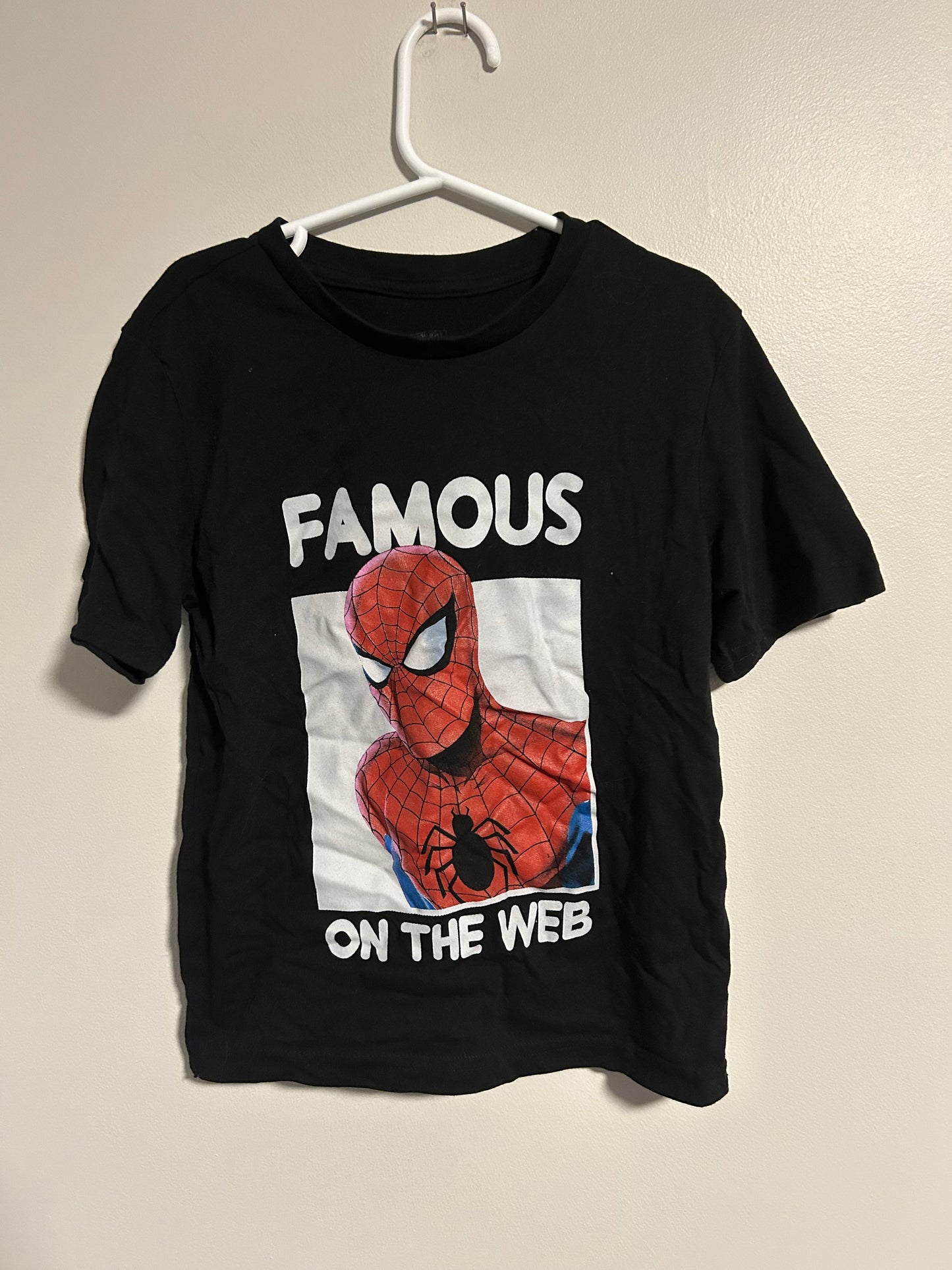 Spiderman youth small graphic T-shirt