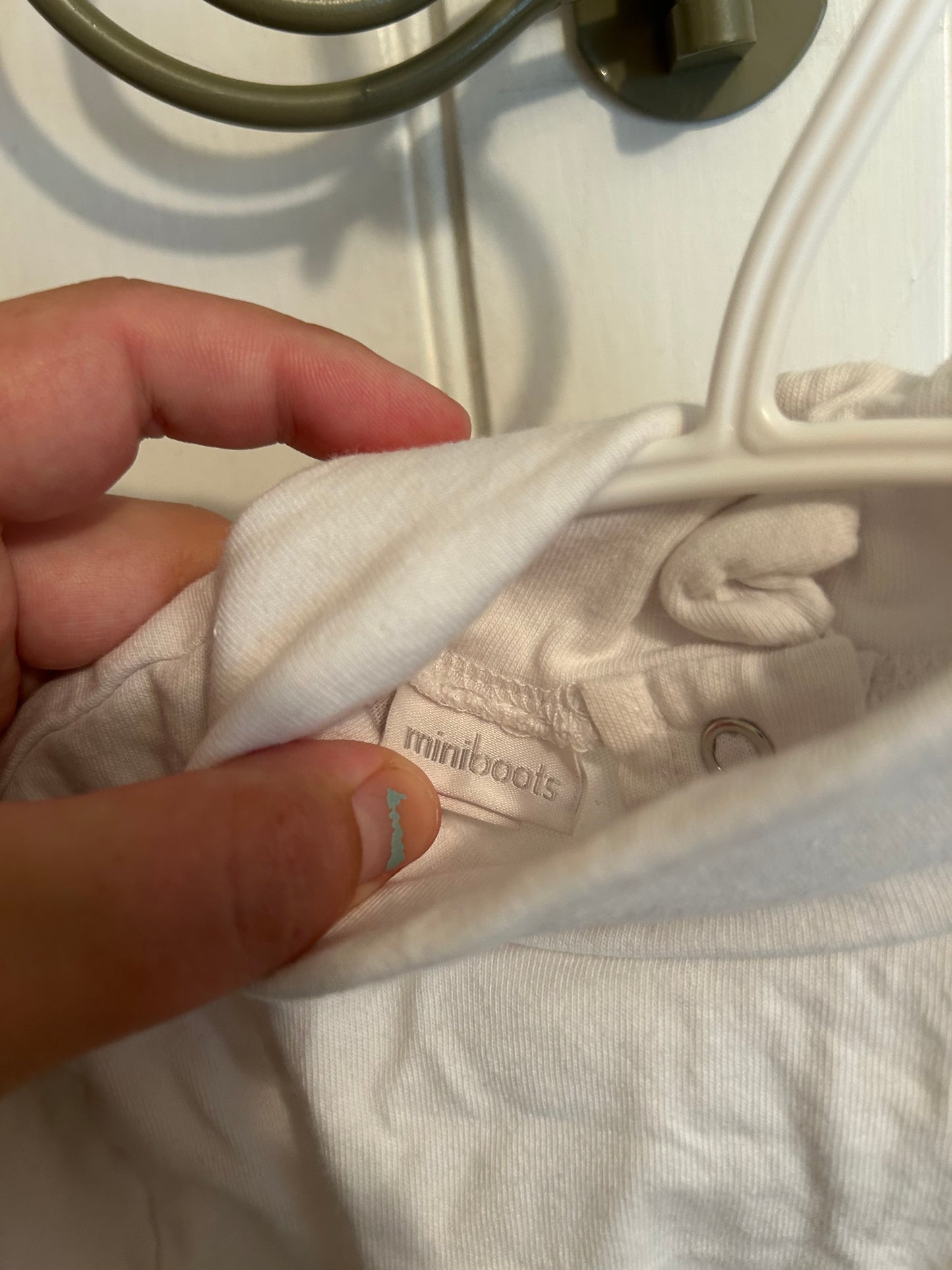 Baby boots 3t white turtleneck top