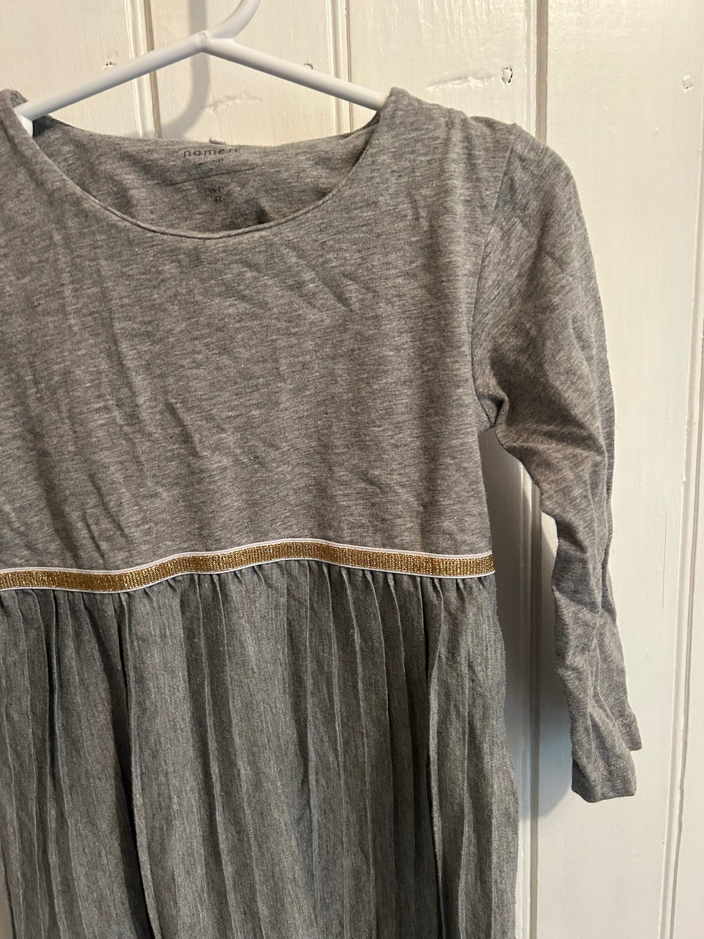 Name It 18/24m grey dress