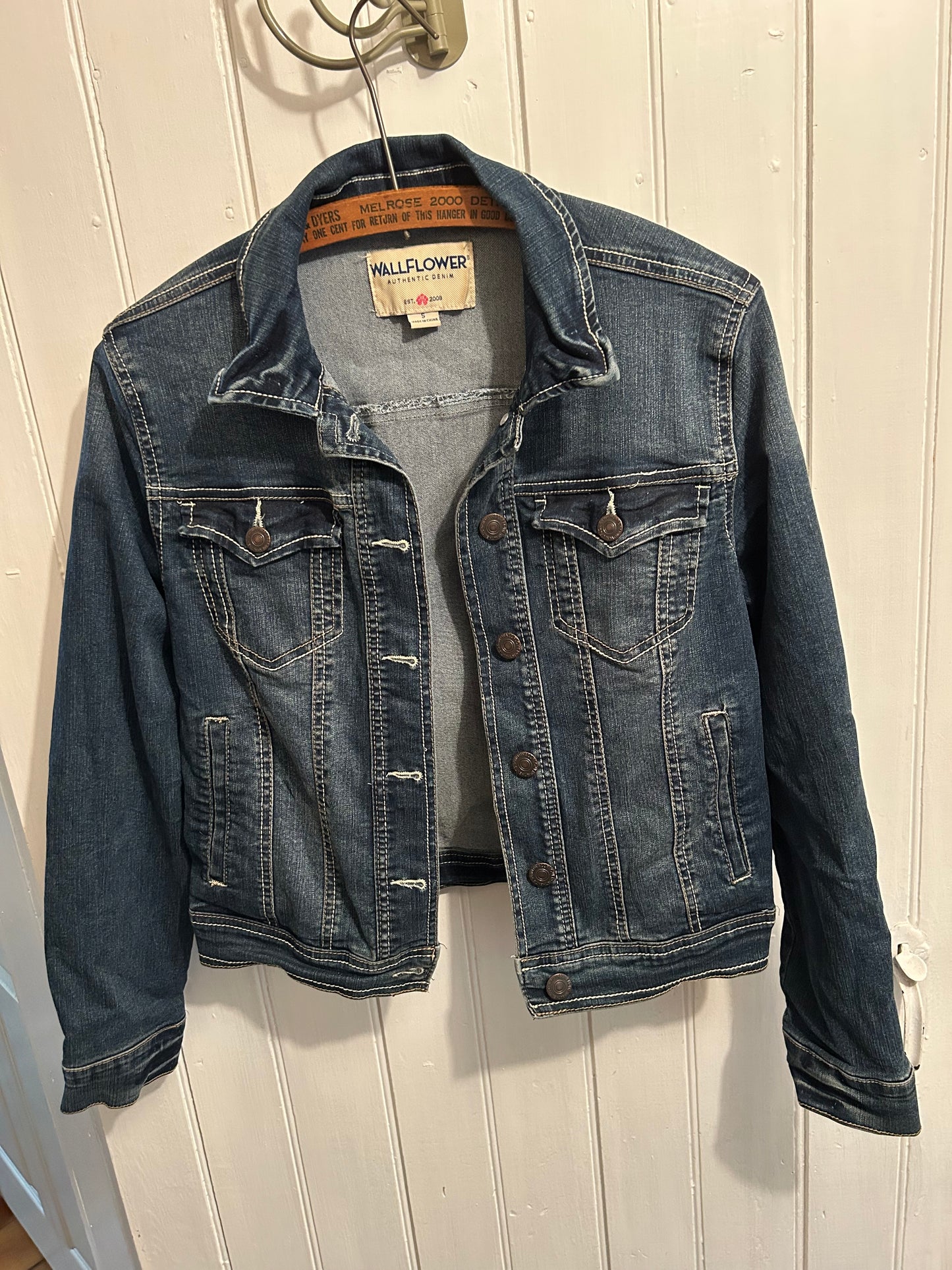 Wallflower small denim jacket