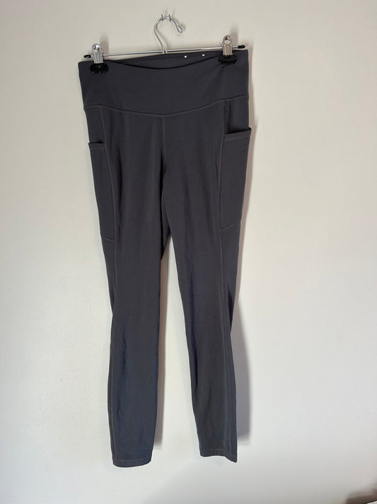 Shambhala medium grey fleece lined leggings