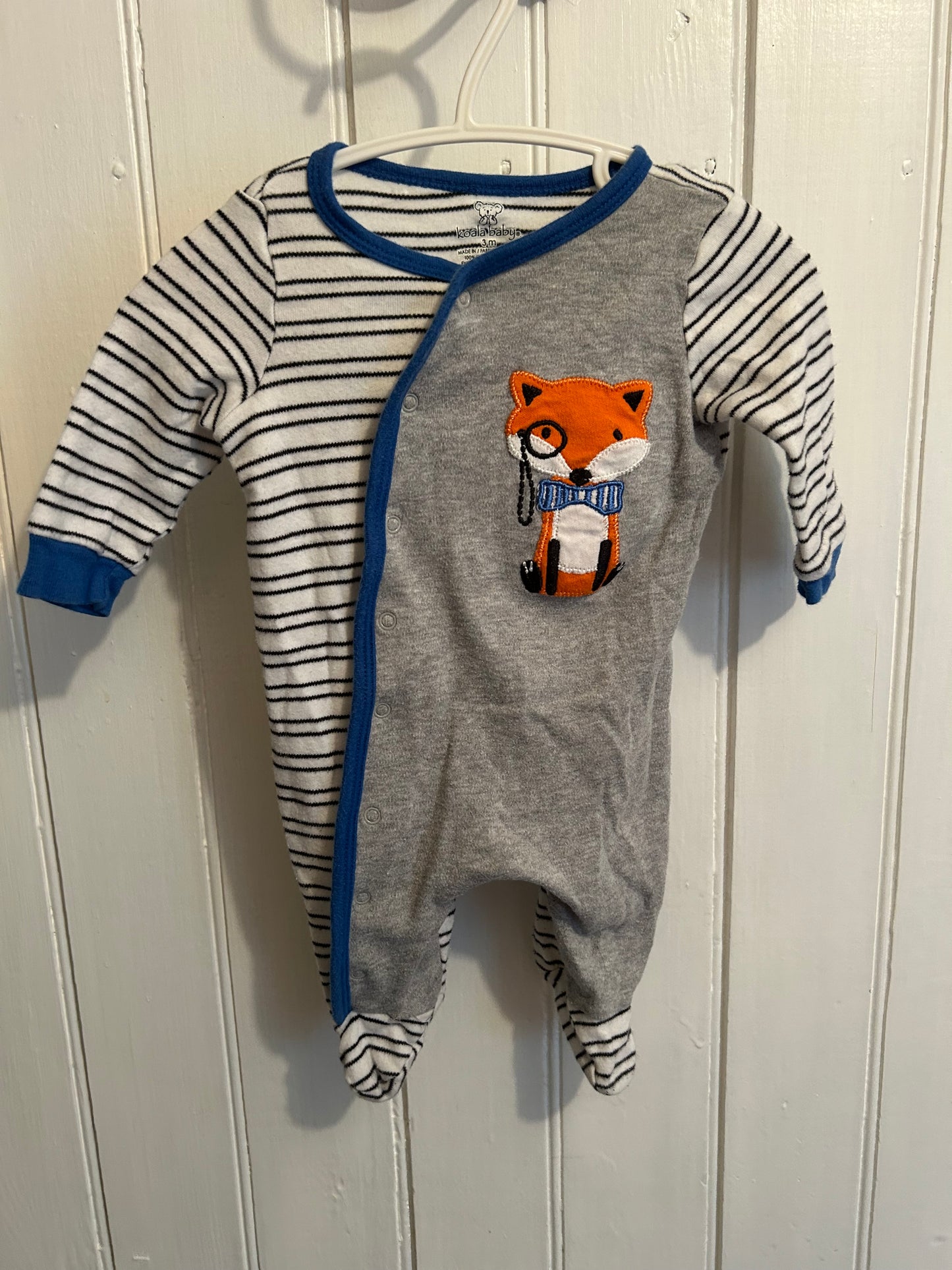 Koala kids 3m striped fox sleeper