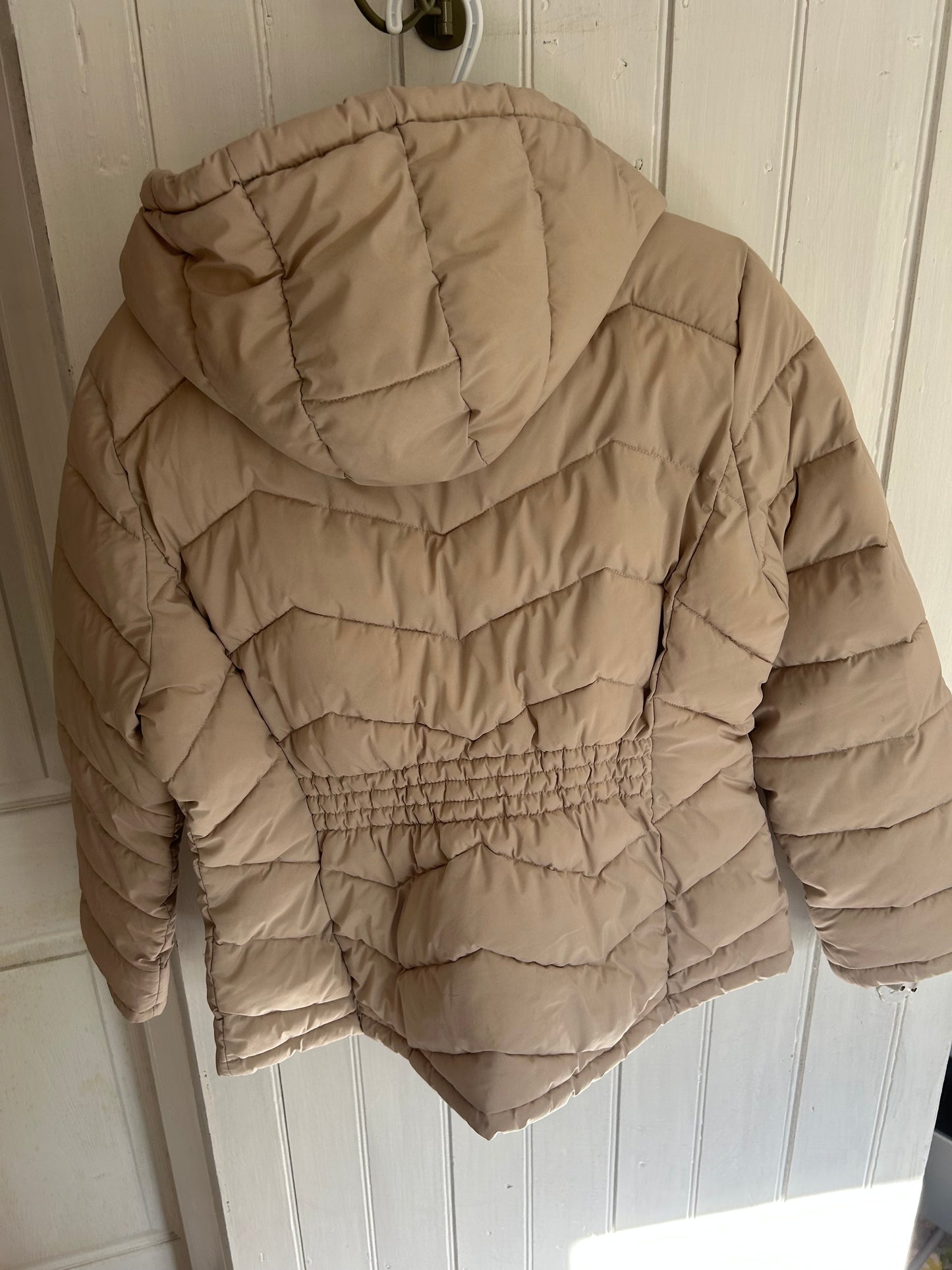 Calvin Klein xl tan puffer winter jacket